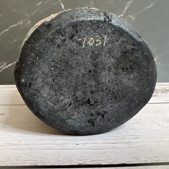 Kathy Erickson Raku Ceramic Vase – Irish Setter Dog – Custom Art Studio Pottery - Picture 7 of 7